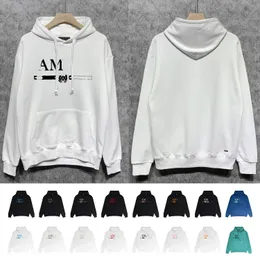 Men designer Hoodies Sweatshirts Casual Long Sleeve Plain Pullover A. M letters Rapper Hip Hop Hooded Male Clothes Sports Run