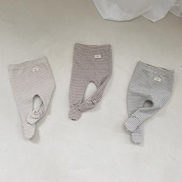 Trousers 2023 Winter Baby Striped Leggings Plus Velvet Thick Toddler Girls Pantyhose Infant Warm Kids Fleece Clothes 0-24M