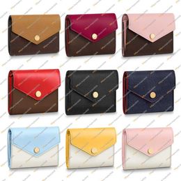 Ladies Fashion Casual Designer Mini Zoe Wallet Coin Purse Key Pouch N60167 M62932 M62933 N60292 M62935 High Quality TOP 5A Card Pa239L