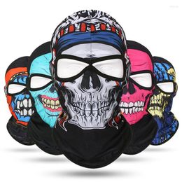 Berets Outdoor Riding Motorcycle Bike Hood For Men Windproof Full Face Ski Sports Balaclava Summer Sun Breathable Fishing Mask Unisex