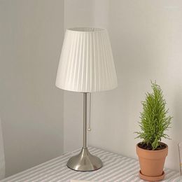 Table Lamps LED Lamp Nordic Ins American Minimalist Model Room Bedroom Bedside Decoration Celebrity Decor Nightlight