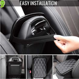 Universal Waterproof Armrest Cover Centre Console Pad Car Armrest Seat Box Cover Protector For Most Vehicle SUV Truck