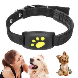 Trackers Pet Dog GPS Tracker Waterproof Pets Tracker Safe Geofence Track GPS For Cat Collar Voice Monitor Mini GPS Locator For Dog Cat