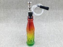 Whole 2016 new Glass Art Glass Hookah glass bong presented a full accessories Colour random delivery3228284