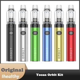 Yocan Orbit Vaporizer Pen Kit Built in 1700mAh variable voltage battery Coil-less quartz cup Electronic Cigarette Vaporizer