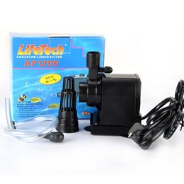 Accessories JEBO LIFETECH aquarium three in one submersible pump AP1200 600L ice machine pump fish water pump Change water pump