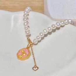 Strand Japan And South Korea Retro Handmade Pearl Exquisite Pendant Necklace Bracelet Set Beaded Strands