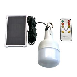 20W Portable LED Solar Lamp Rechargeable Solar Energy Light Outdoor Emergency Bulb For Hiking Camping