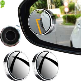 Adjustable 360 D Rearview Auxiliary Mirror Set for Car Blind Spot bifocal safety glasses - Round Frame Convex Design with Wide-Angle 360° Clear Lens
