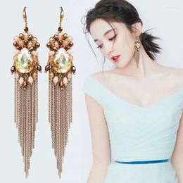 Dangle Earrings Bohemian Style Long Ethnic Hand-woven Tassel Personalised Fairy For Women