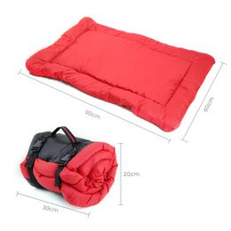 Pens Portable Foldable Dog Bed Blanket Dog Cushion Mat Waterproof Outdoor Kennel Pet Beds Couch For Small Large Dogs