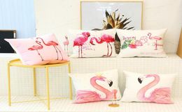 Party Decoration Wedding Decor Pink Flamingo Favors Cushion Pillow Case And Gifts Birthday DIY Decorations Supplies7172466