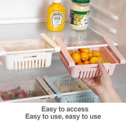 Storage Bottles Collection Fridge Bins And Freezer Refrigerator Organiser Pull-Out Box Multi-Function