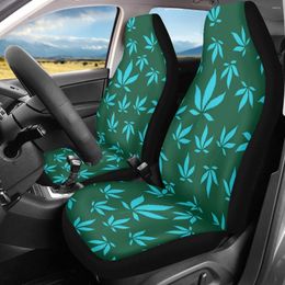 Car Seat Covers Vehicle Colourful Leaves Pattern Interior Decor Cover Fit Most Of Womens Easy To Instal Clean Comfortable