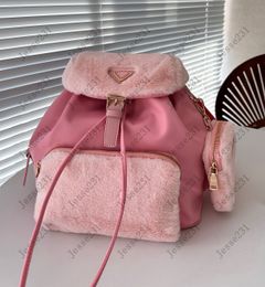 10A Designer bag Travel Backpack Handbags Womens Nylon Backpack Style School Bag Backpacks bag Sport Outdoor Packs Bag wallets 27cm with coin purse wallet