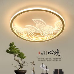 Ceiling Lights LED Light Bedroom Round Luminaire Surface Mounted Ultra-Thin Room Study