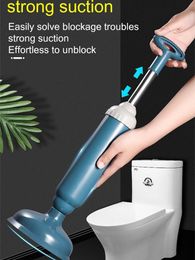 Plungers Multifunction Vacuum Toilet Suction Plug Silicone Super Suction Cups Quickly Unblock Household Toilet Cleaning Tool