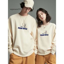 dhgate essentialhoodies Autumn Winter New National Trend fog Round Neck Pullover Bottomed Sweater Men and Women's Casual Sports Loose Top