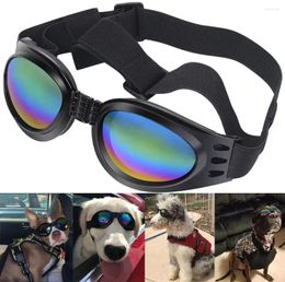 Dog Car Seat Covers Sunglasses For Large Dogs Pet Supplies Black Glasses Accessories Outdoor Windproof Rain Proof