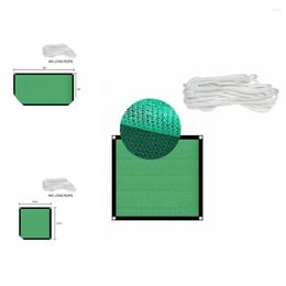 Shade Useful Sun Sail Anti-UV Lightweight Ventilation Shading Net Sunshade Awning 1 Set