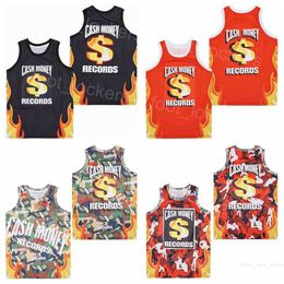 Basketball Movie CASH MONEY RECORDS Jerseys SOLDIERS Film College For Sport Fans Breathable Embroidery And Stitched Pure Cotton Team Retro Pullover TV Series