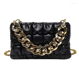 Evening Bags Women Purses And Handbags Luxury Designer Fashionable Chains Satchels Leather Hand Sac De Luxe Femme Cross Body Bag