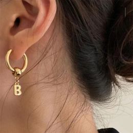Designer Hoop Earring Women Jewellery Ear Stud Gold Pendants Earrings Womens Designers Stud Earrings B Bronze Big Circle Ear Studs For Lover