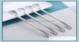 Drinking Sts Barware Kitchen Dining Bar Home Garden Mate St Drink Spoon Stainless Steel 304 Bombilla Philtre For Tea On Promotion D6897152