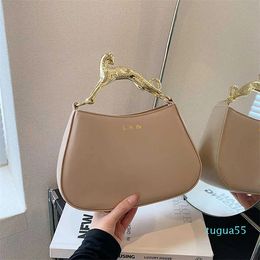 bags leopard Handl Small Bag Single Shoulder Crossbody Bag Fashion Leopard Head Handheld Women Bags Handbags