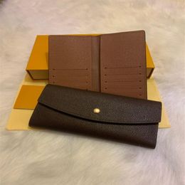 M2005 s Top Quality Real Leather Wallet For Women Zipper Long Card Holders Coin Purses Woman Shows Exotic Clutch Wallets W251e