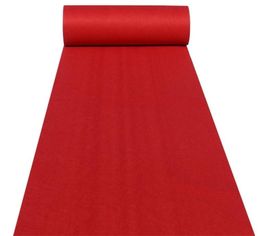 5M 10M Wedding Aisle Runner White Blue Red Rug Carpet indoor Outdoor Weddings party Thickness2 mm 2203015237987