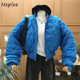 Women s Down Parkas Neploe 2023 Autumn Winter Korean Style Short Parka Female Loose Cotton Jacket Thicken Women Clothes Student Coat 231124