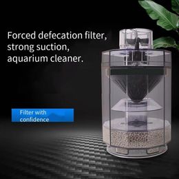 Accessories Fish tank water fairy toilet suction fish feces fish tank filter circulation filter 3 in one filter pump aquarium accessories