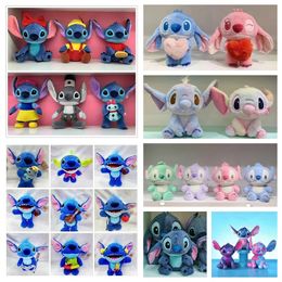 Manufacturers wholesale 27 styles of cute monster plush toys cartoon film and television dolls around children's birthday gifts