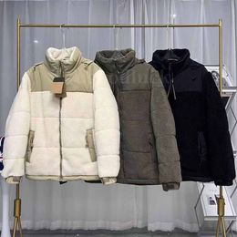 Designer Women Jackets Winter Fleece Jacket Puffer Sherpa Women Faux Shearling Outerwear Coats Female Suede Fur Coat Men Warm Thickened Lamb puff