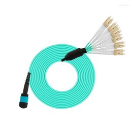 Fiber Optic Equipment 3M MPO/UPC-LC/UPC 12 Core MPO Multimode Patch Cord Cables High Quality