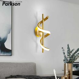 Wall Lamps Modern LED Indoor Wall Lamps Living Room Bedroom Bedside For Home Decoration AC90V-260V Nordic Wall Lights Simple Lighting Q231127