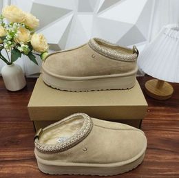 Designer shoes Tasman slippers Dazz plush thermal insulation cotton snow boots half sandals and australias t2 UGGsity