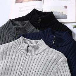 Men's Sweaters Cotton Knitwear Sweater Winter Jacket Coat Cardigans Male Christmas Jersey Luxury Knit Sweatshirts Clothes Fit 8525