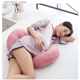 Maternity Pillows Pregnant Women Pillow Multi-function Side Sleeper Protect Waist Sleep Pillow Abdomen Support U Shape Pregnancy Waist Pillow Q231129