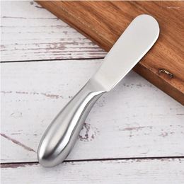 Knives 1PC Kitchen Gadget Stainless Steel Butter Cutter Cheese Jam Spreaders Wipe Cream Utensil Multifunction BreadKnife