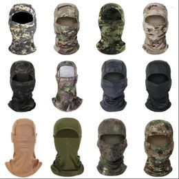 Bandanas Tactical Camouflage Full Face Mask Wargame CP Military Hat Hunting Bicycle Cycling Army Multicam Neck Gaiter