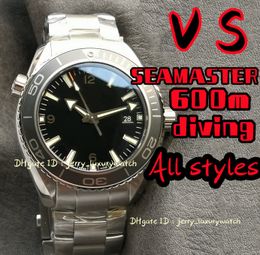 VS 232.30.42.21 Luxury Men's Diving Watch 600m diving All styles, 45.5mm. 8500 Automatic Mechanical Movement, Ceramic Bezel, 316L Fine Steel Band, steel black one1