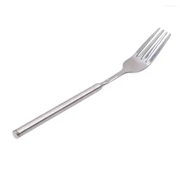 Forks Long Handle Fork Bbq Portable Grilling Utensil Extendable Stainless Steel Dishwasher Safe For Outdoor