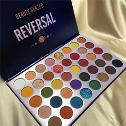 Eye Shadow BEAUTY GLAZED Reversal Planet Eyeshadow Pallete 40 Colorful Waterproof Makeup Lasting High Pigment 231128