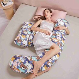 Maternity Pillows Cozy Maternity Support Pillow Breastfeeding Nursing Side Sleeper Long Pregnancy Pillow Full Body Q231128