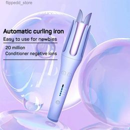 Curling Irons 32mm Automatic Hair Curler Auto Rotating Curling Iron Ceramic Fast Heating Hair Roller Curling Wand Air Spin and Curl Curler Q231128