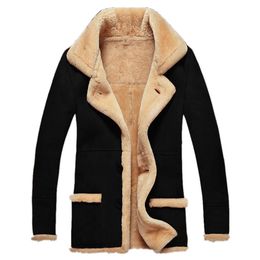 Men's Down Parkas Mens Jacket Coat Outwear Regular Streetwear Thicken Wearresistant Winter Durable Imitation Leather 231128
