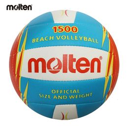 Balls Molten Volleyballball 1500, Größe 5, Matchtraining, Handball für Schüler, Erwachsene und Jugendliche, 231128