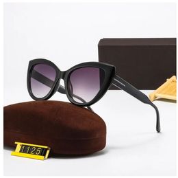 Fashion Designer Sunglasses Luxury Classic Brand Tom Vintage Pilot Sun Glasses Polarized UV400 Men Women Glass Lenses 5 Colors With